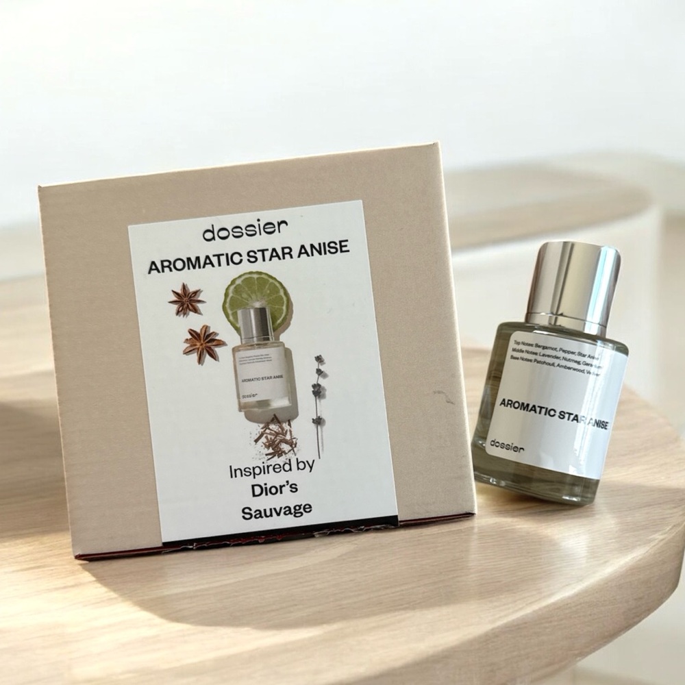 Dossier Aromatic Star Anise Perfume inspired by Dior’s Sauvage